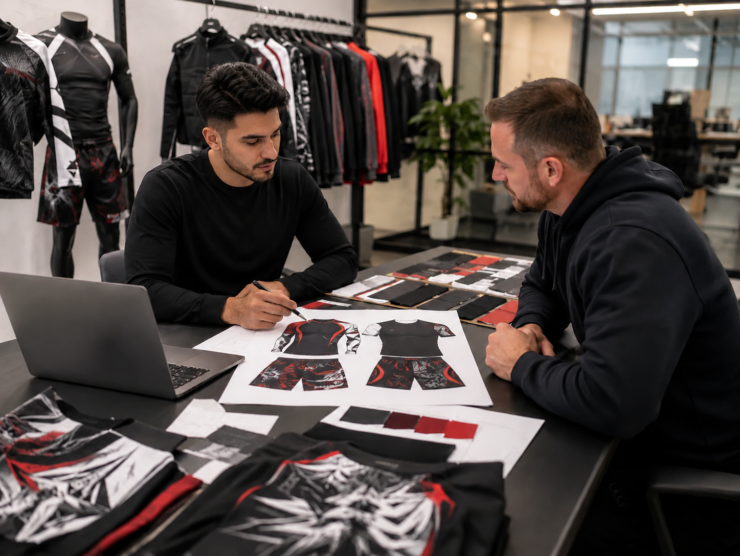 Boxing Shorts Production