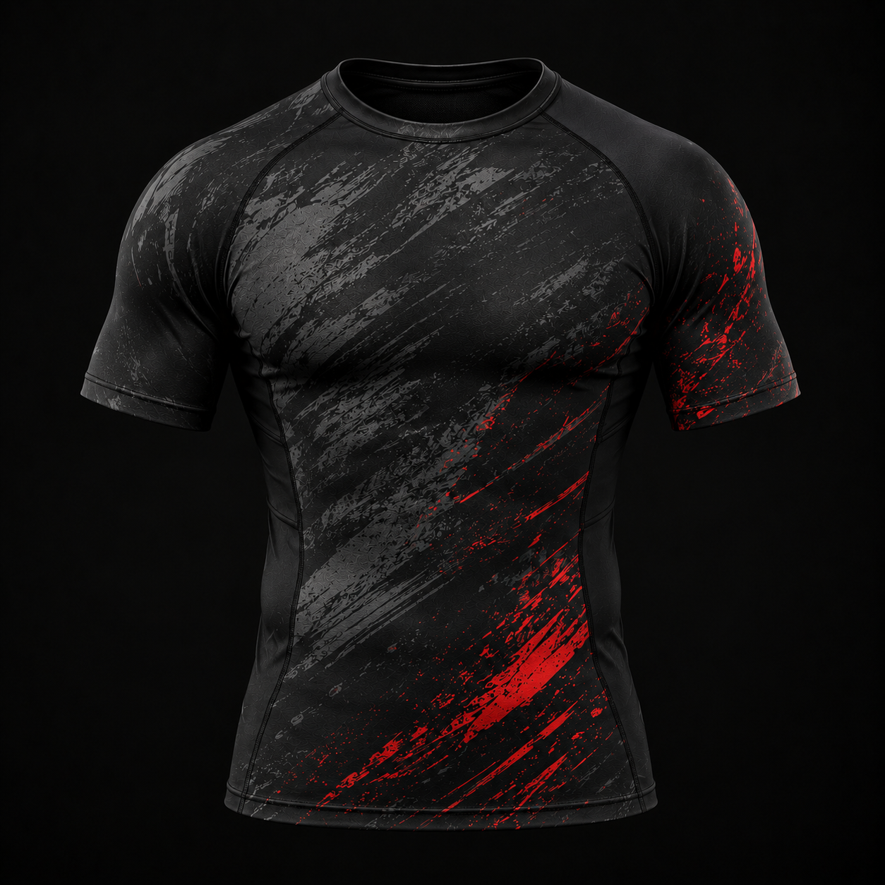 Custom Half Sleeve Rash Guard Manufacturing